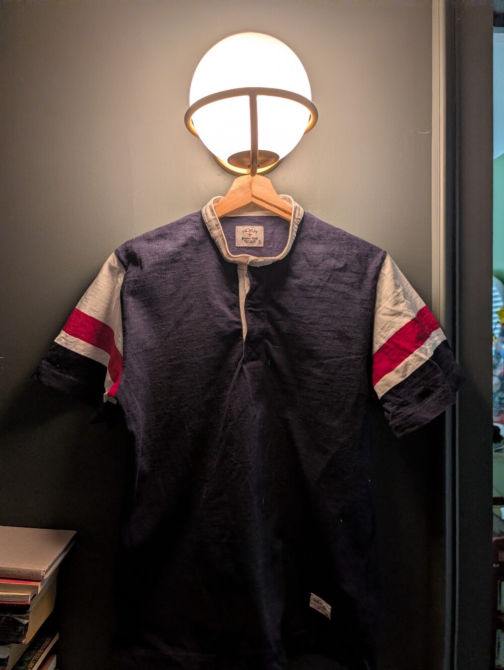 Noah NYC Kaftan Collar T-Shirt